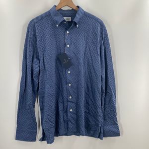 Emanuel Berg Bellagio Printed Jersey Dress Shirt